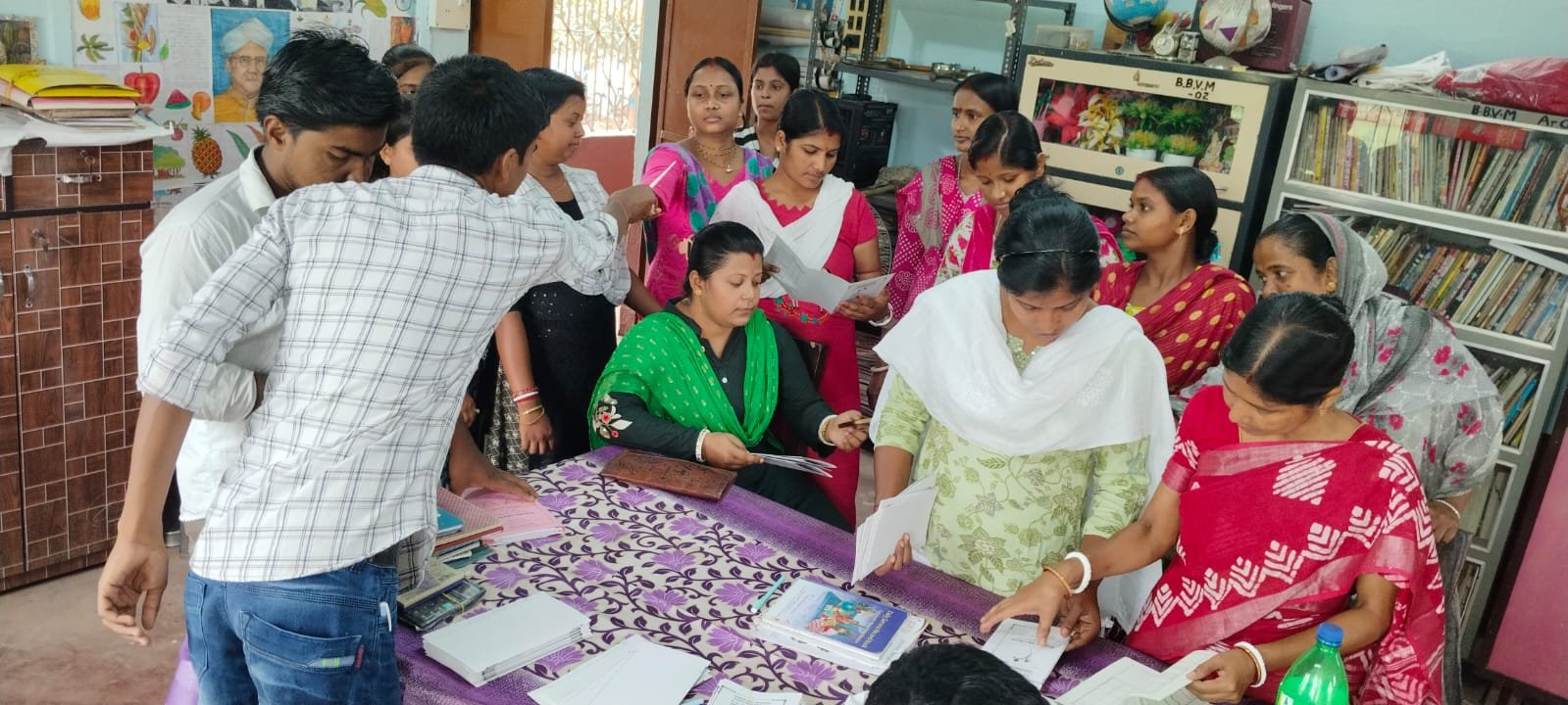 Distribution of Marksheet